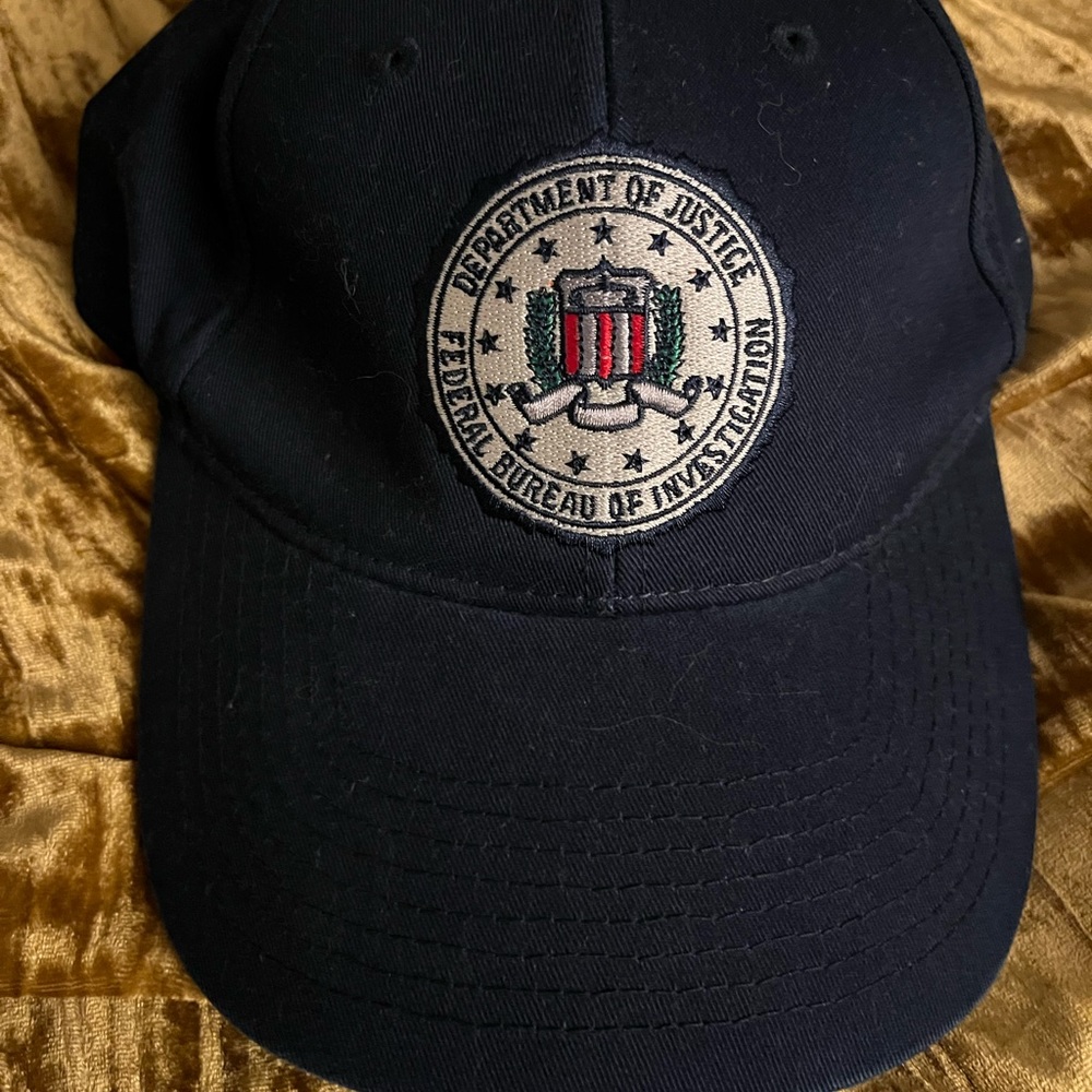Unisex FBI ball cap • purchased by a friend from the Washington HQ